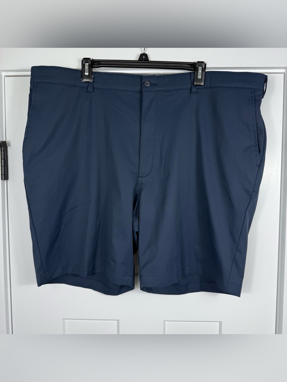 Ben Hogan Flat Front Performance Golf Shorts Stretch Navy Men Size 46